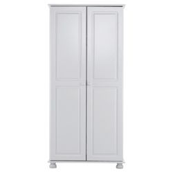 Woodbury 2 Door Wardrobe, White