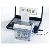 Texet USB Desktop Strip Cut Shredder with 1.25 Litre Bin