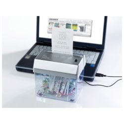 Texet USB Desktop Strip Cut Shredder with 1.25 Litre Bin