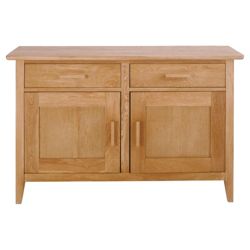 Chesham Sideboard with 2 Doors and 2 Drawers, Oak