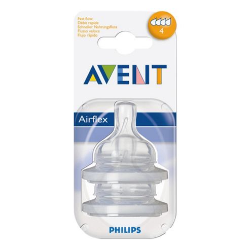 Image of Philips Avent Feeding Teats X 2 Fast