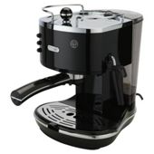 DeLonghi  15 Bar Pump Espresso Coffee Machine - Black