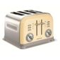 Morphy Richards 44038 4 Slice Toaster - Cream