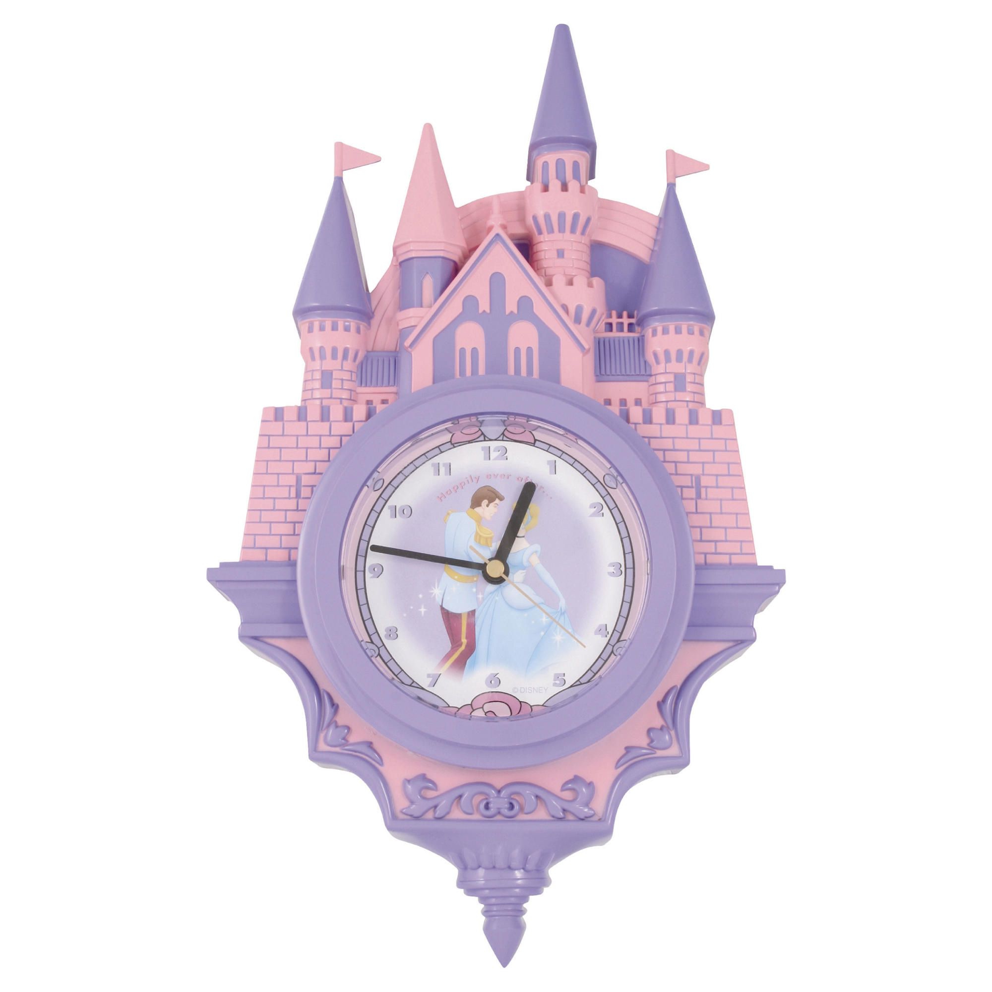 Disney Princess Castle Wall Clock 
