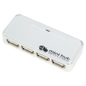 Tesco Usb Hub 4 Port Front - White