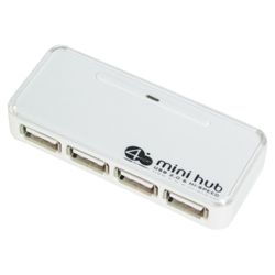 Tesco Usb Hub 4 Port Front - White