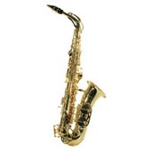 Windsor MI-1005 Alto Saxophone with carry case Gold Lacquer