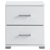 Fresno Bedside Chest, White