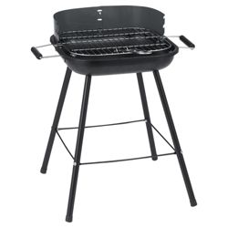 Tesco Square 33cm Charcoal BBQ