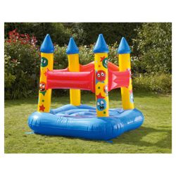 Tesco Funny Faces Bouncy Castle