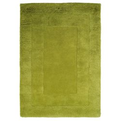 Tesco Rugs Tiered Wool Rug, Green 150x240cm