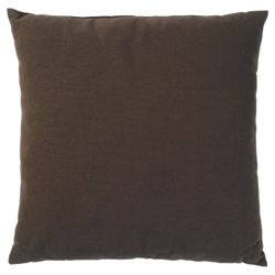 Tesco Large Basic Cushion, Chocolate