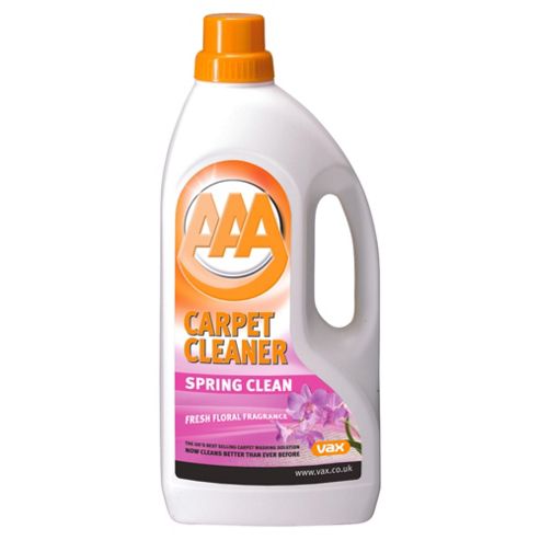 Image of Vax Aaa Spring Clean Carpet Cleaning Solution 1.5l