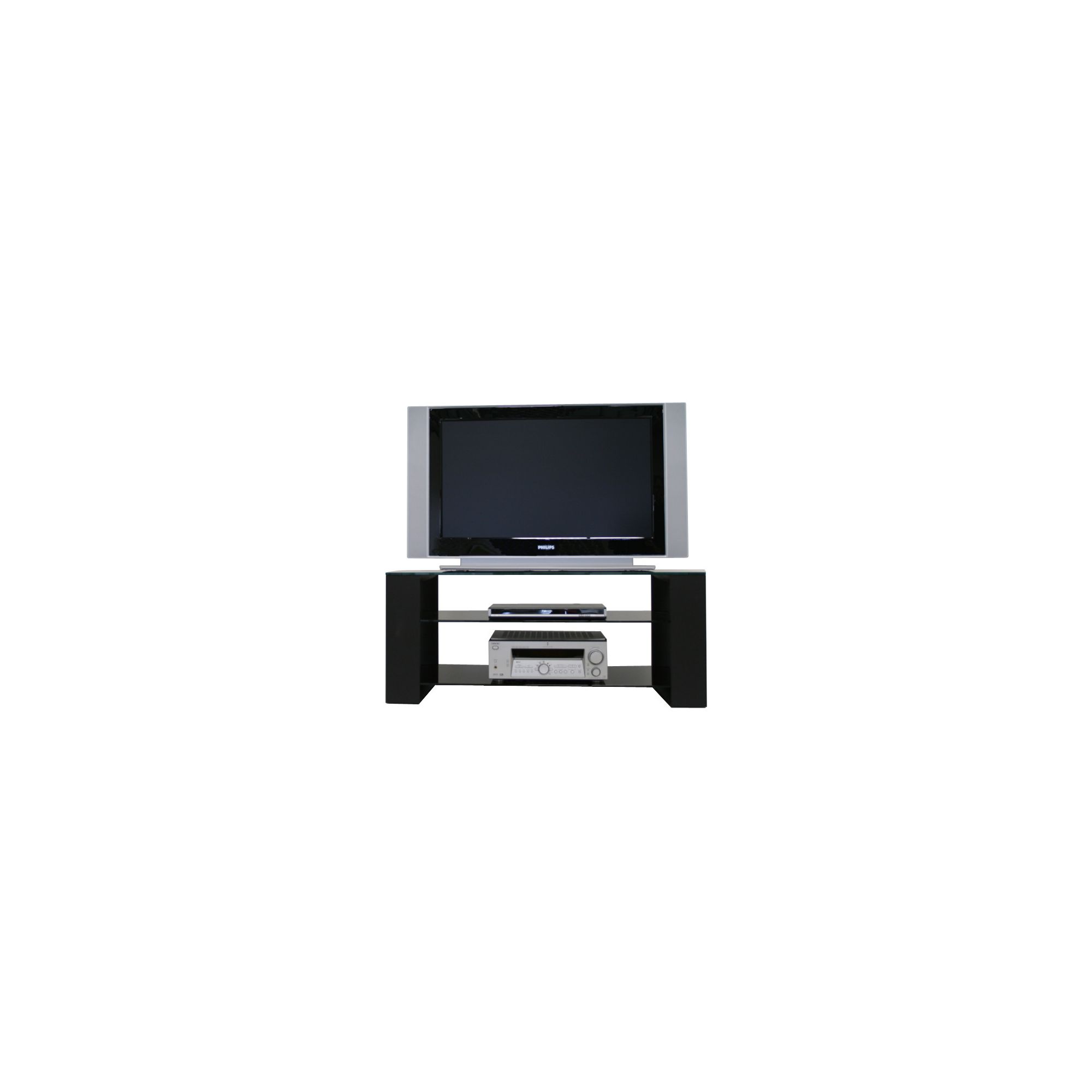 Mor AV Series Glass TV Stand at Tesco Direct