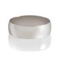 Palladium 6mm D-Shape Gents Ring, U
