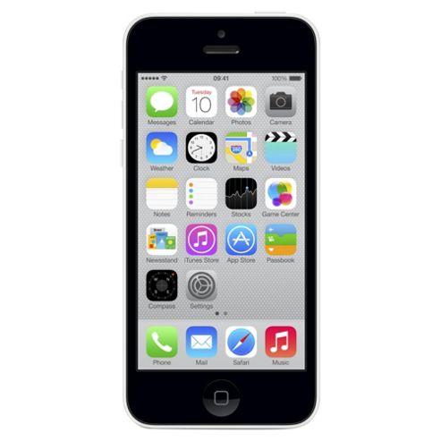 Image of Tesco Mobile Apple Iphone 5c 8gb White