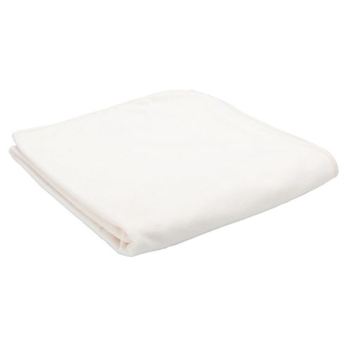 Image of Tesco Loves Baby Fleece Blanket, Cream