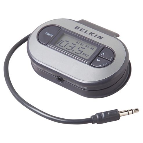 Image of Belkin F8v3080ea Tunecast Ii Fm Transmitter - Black