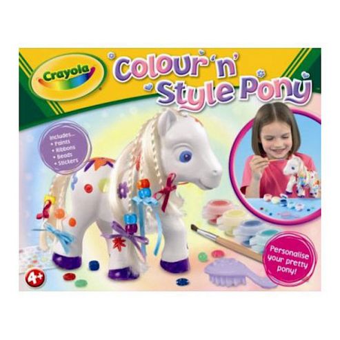 Image of Crayola - Colour N Style Pony