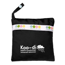Koo-di Pack It Rain Cover Black