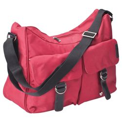 Koo-di Little Lifestyle Hobo Changing Bag, Red