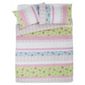 Tesco Rosebud Print Single Duvet Set, Pastel - Pink