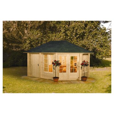 tesco wooden playhouse