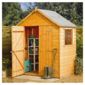 Rowlinson 4x6 Double Door Wooden Shed