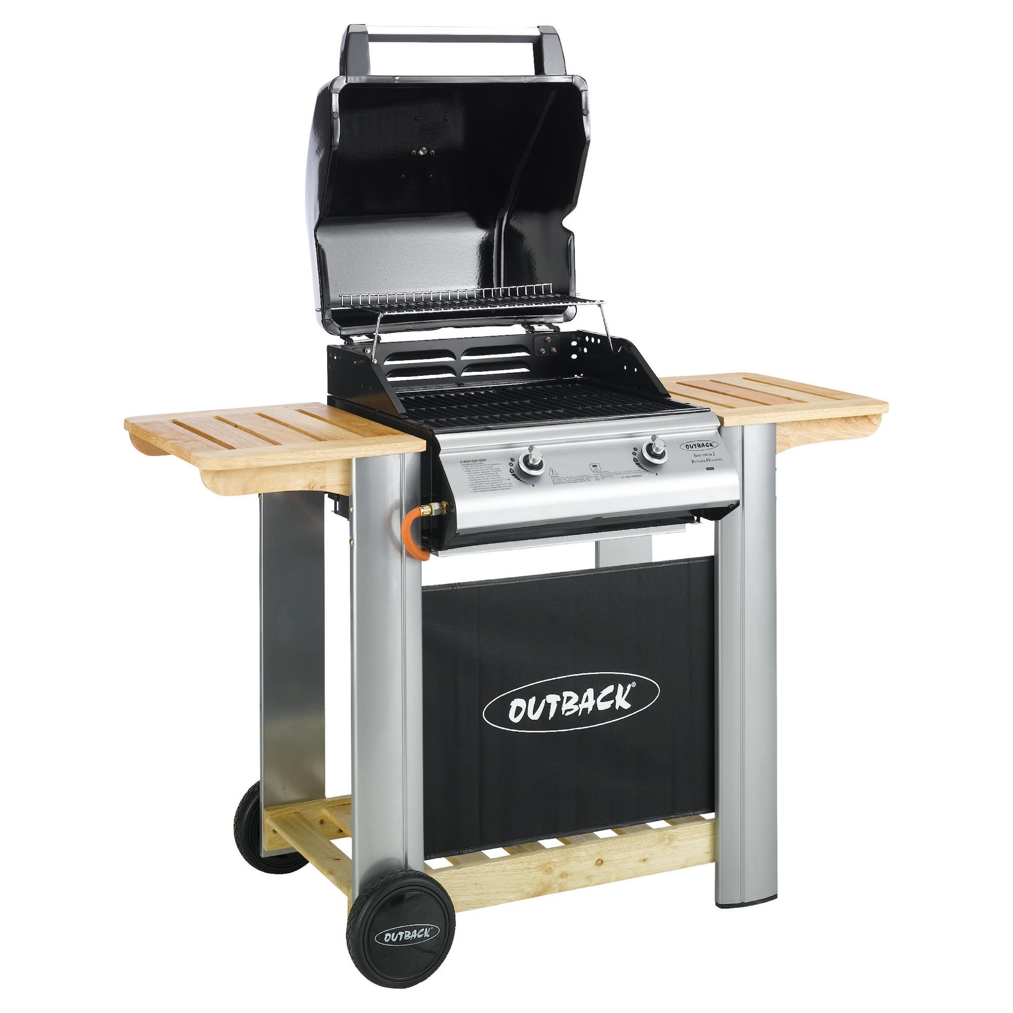 Outback Spectrum 2 Burner Gas BBQ with Cover at Tesco Direct