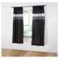 Tesco Nanza Curtains W116xL183cm (46x72"), Black