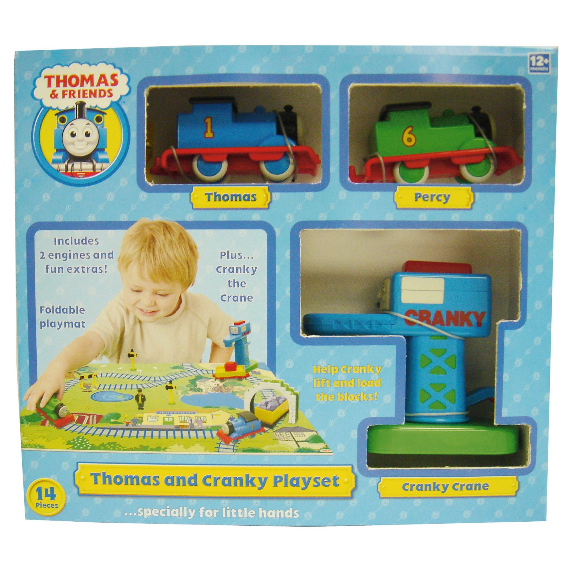 Thomas & Friends Thomas And Cranky Playset Thomas & Friends Thomas And Cranky Playset