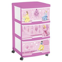 Disney Princess 3 Drawer Tower