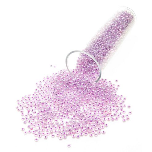 Image of T03/3 Lilac Pearl Seed Beads 35g