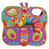 Galt Tummy Time Butterfly Playmat and Amusing Caterpillar Toy