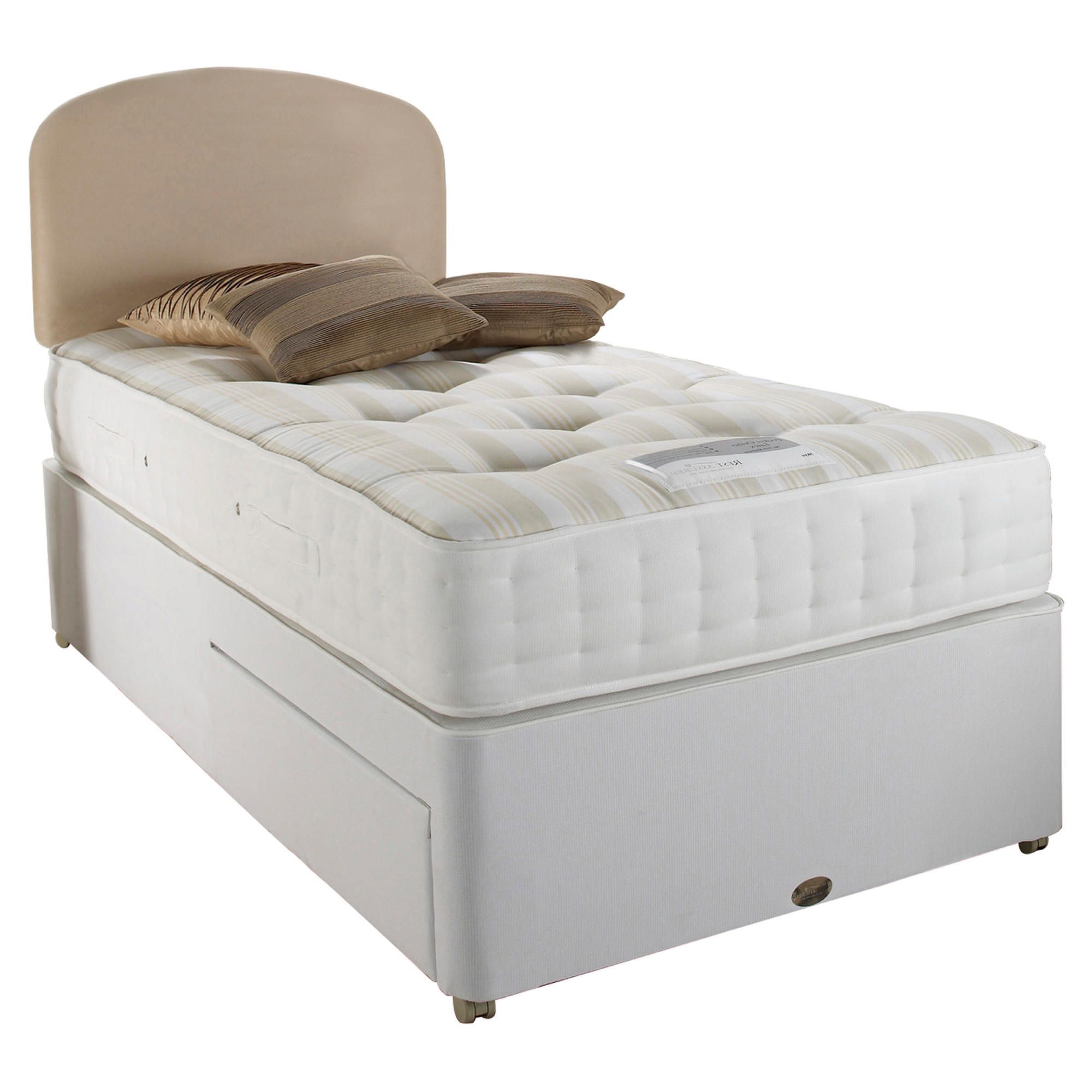 Rest Assured Royal Ortho 1000 Single 2 Drawer Divan Bed at Tescos Direct