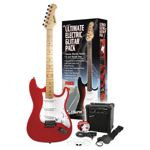 Image of Rockburn Ultimate Electric Guitar Pack - Red