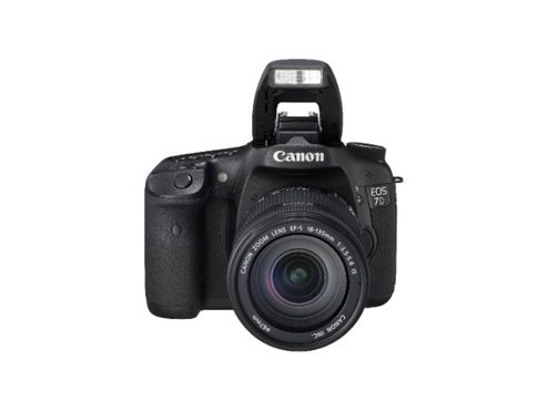 Image of Canon Eos 7d Digital Slr Camera, 18 Mp, 3" Lcd, Ef-s 18-135mm F/3.5-5.6 Is Lens Kit
