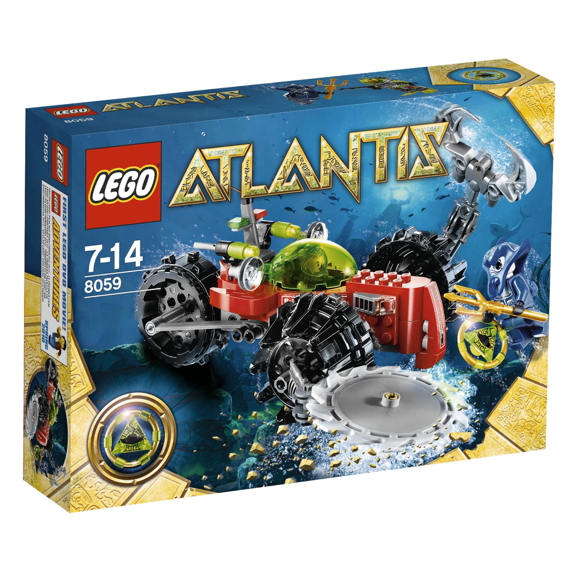 LEGO Atlantis Seabed Scavenger 8059 