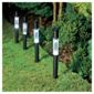 Tesco Black Plastic Solar Stick Marker 4pk