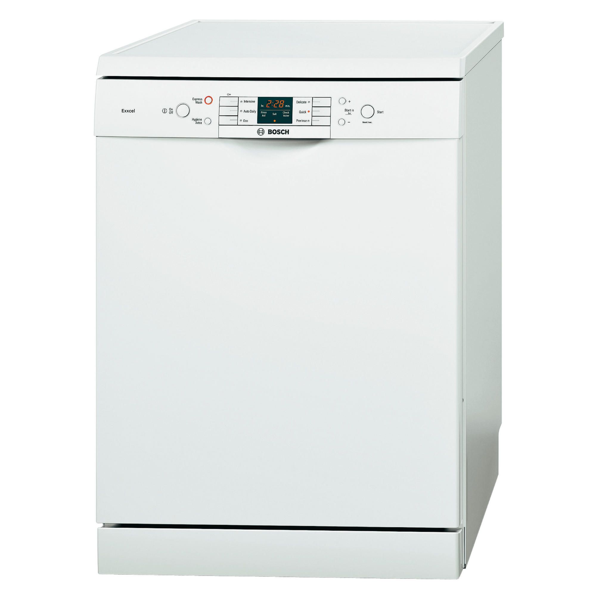 Bosch Exxcel SMS63E02UK White Dishwasher