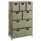 Seagrass 7-Drawer Tower