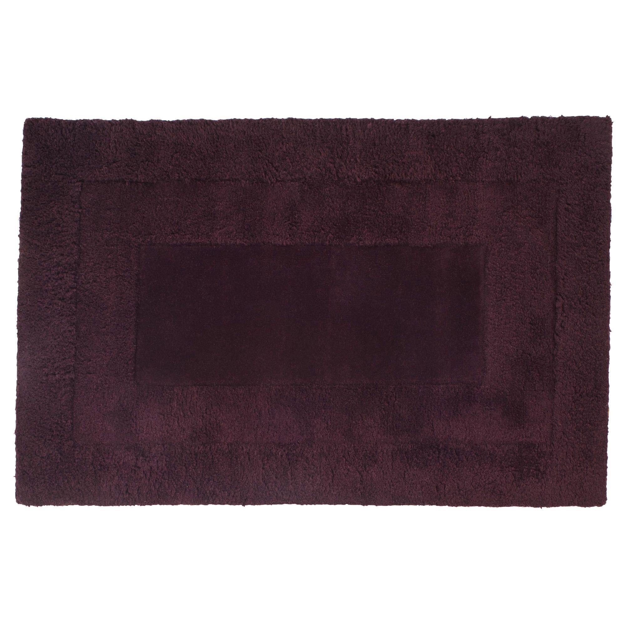 Tesco Tiered Wool Rug, Plum 150X240cm