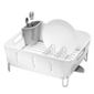 simplehuman Compact Dish Rack - White