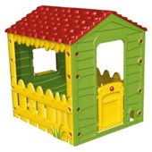 Starplast Plastic Playhouse, Green/Yellow