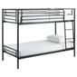 Mika Twin Bunk Bed Frame, Black