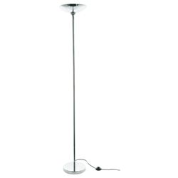 Tesco Lighting Basic Floor Lamp, Chrome