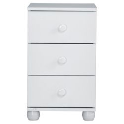 Addison Bedside Chest, White