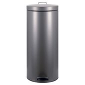 Brabantia 30L platinum pedal bin