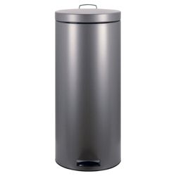 Brabantia 30L platinum pedal bin