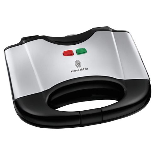 Image of Russell Hobbs 17936 2 Slice Sandwich Toaster - Black & Silver